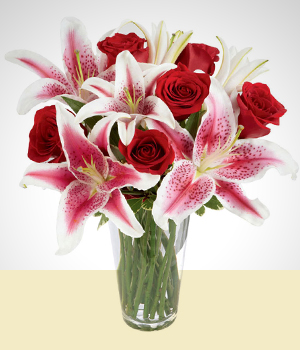 Amor y Romance - Aroma Floral - Arreglo Premium