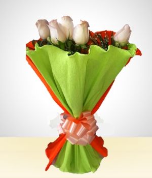 Ocasiones - Bouquet de 6 rosas