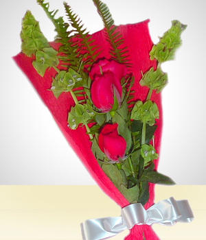 Da de la Secretaria - Bouquet:24 Rosas