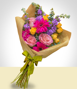 Festividades Prximas - Bouquet Colorido de Gerberas